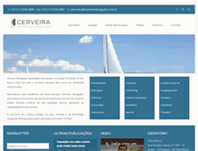 Tablet Screenshot of cerveiraadvogados.com.br
